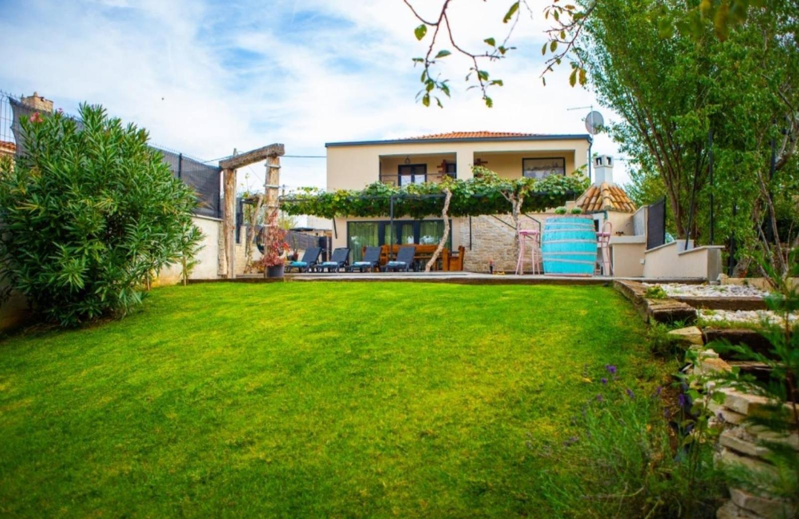 House With Pool Poli Stare Nuoni Vila Žminj Exterior foto